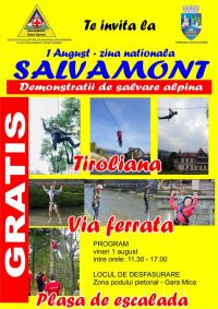 Ziua Nationala Salvamont - Demonstratii de salvare alpina